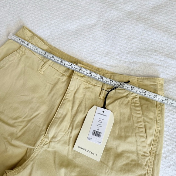 Current/Elliott The Cadet Maize Yellow Women’s Cargo Pants Size 26 NWT - Picture 9 of 9